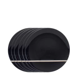 Demi Side Plates - Set Of 6 - Ink