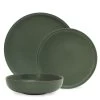 Hue 12 Piece Dinner Set - Kelp