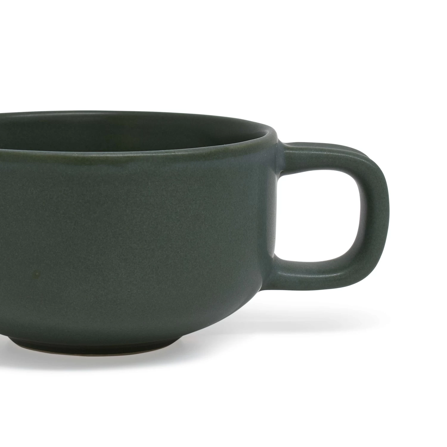 Hue Tea Cup & Saucer 200mL - Kelp 4 Hue Tea Cup & Saucer 200mL - Kelp - Image 4