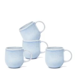 Naoko Mugs 380mL - Set Of 4 - Aqua
