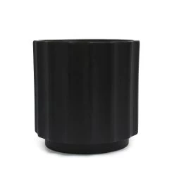Revolve Planter 20 X 20cm - Black