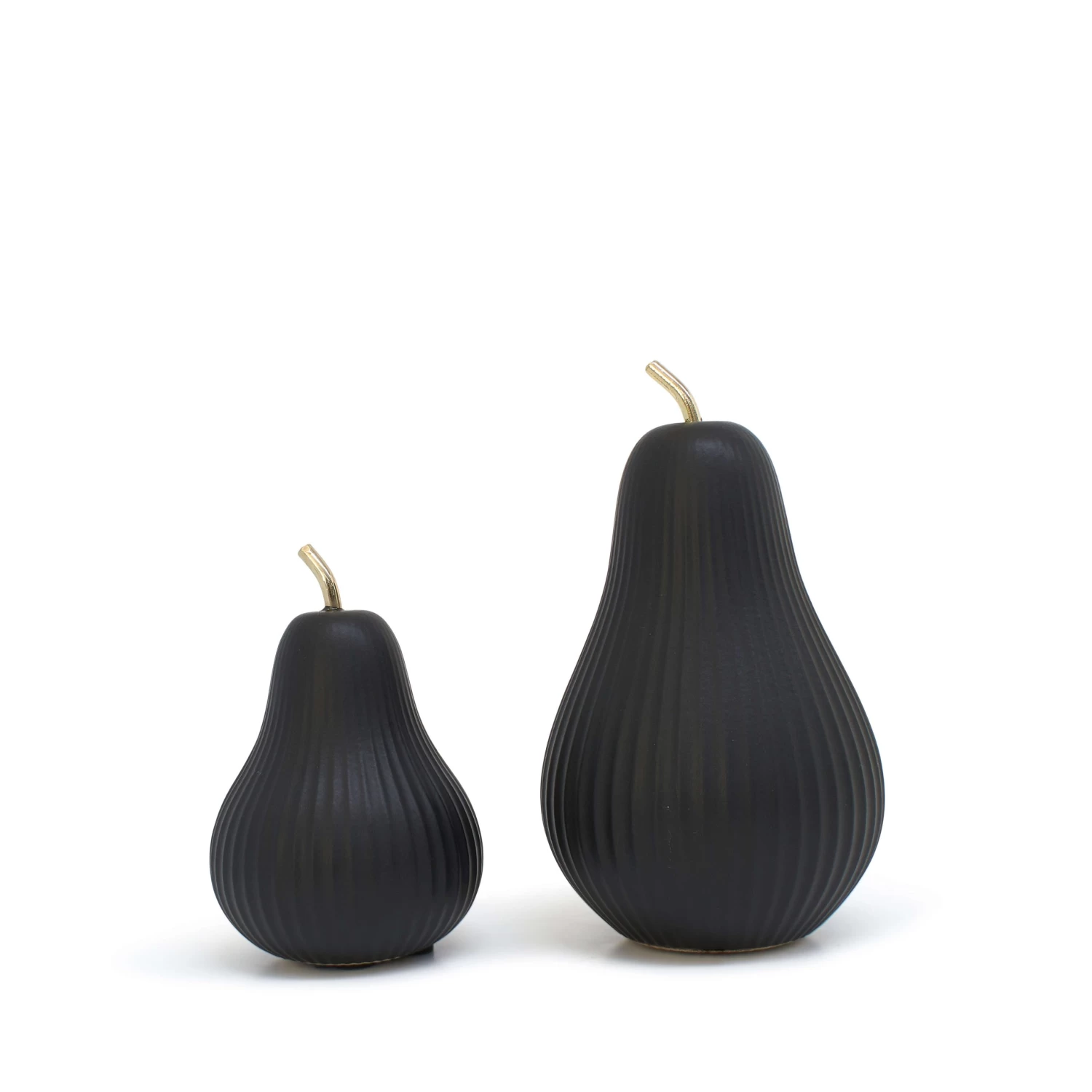 Arteriors Pear 8 X 14cm - Black 3 Arteriors Pear 8 X 14cm - Black - Image 3