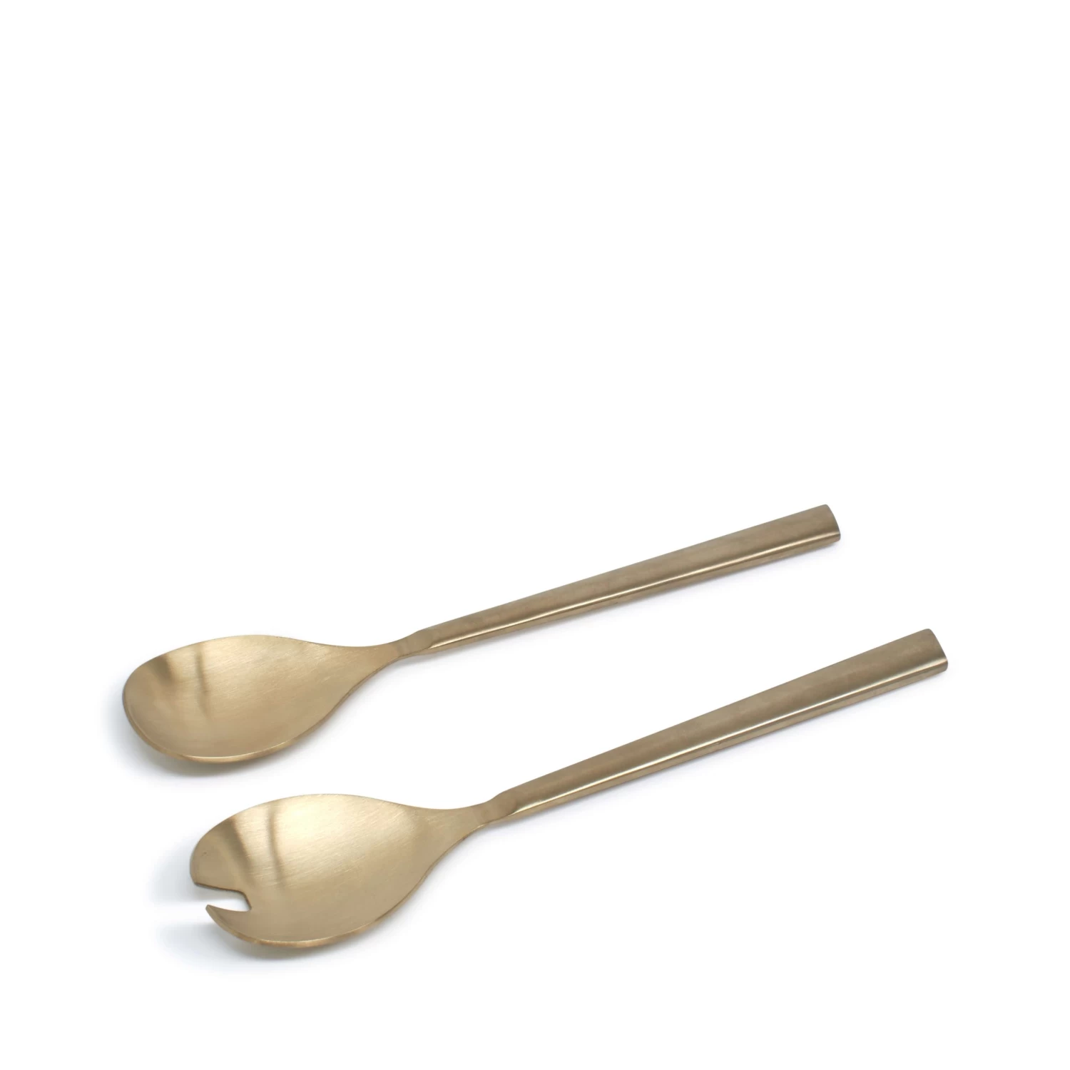 Novaro Salad Server Set 26cm - 2 Piece - Gold 1 Novaro Salad Server Set 26cm - 2 Piece - Gold