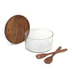 Gibson Serving Bowl With Lid & Server - 4 Piece Set -Kitchen Sale Store images 2F56872 3