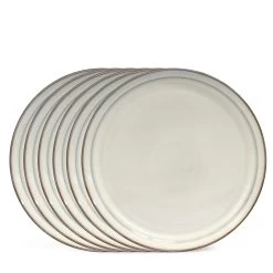 Clover Dinner Plates - Set Of 6 - Natural