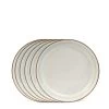 Clover Side Plates - Set Of 6 - Natural