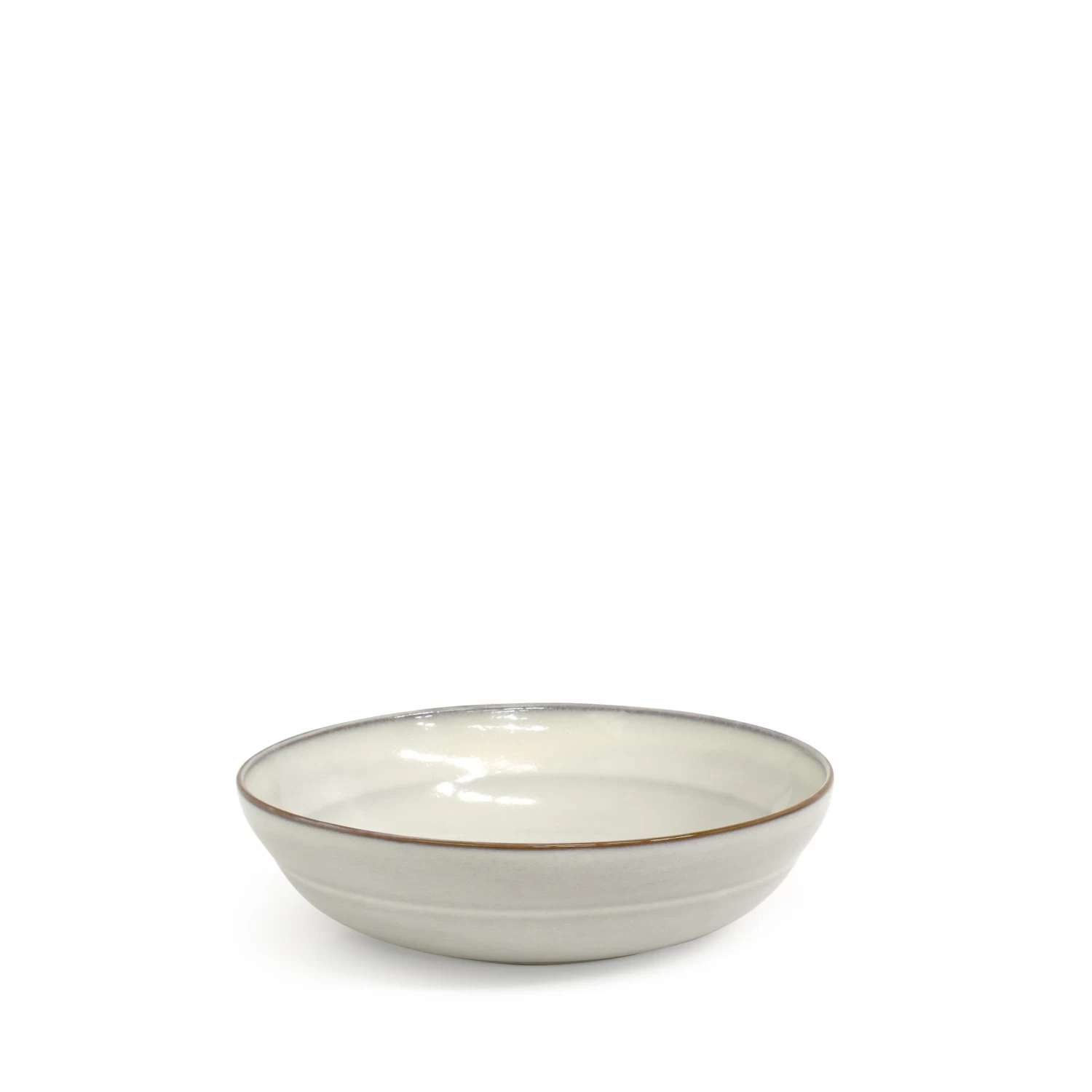 Clover Pasta Bowls 18 X 5cm - Set Of 6 - Natural 2 Clover Pasta Bowls 18 X 5cm - Set Of 6 - Natural - Image 2