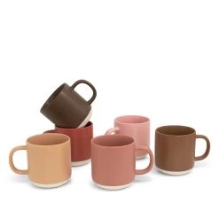 Prism Mug Set 330mL - Set Of 6 - Smudge