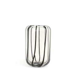 Lucy Vase 13 X 20cm - Black