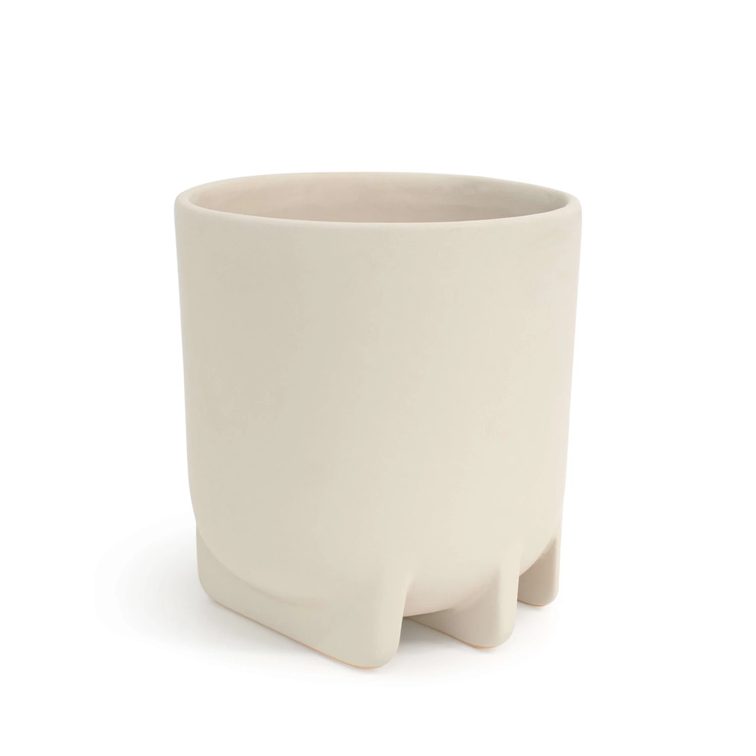 Zion Planter 20 X 22cm - Stone 1 Zion Planter 20 X 22cm - Stone