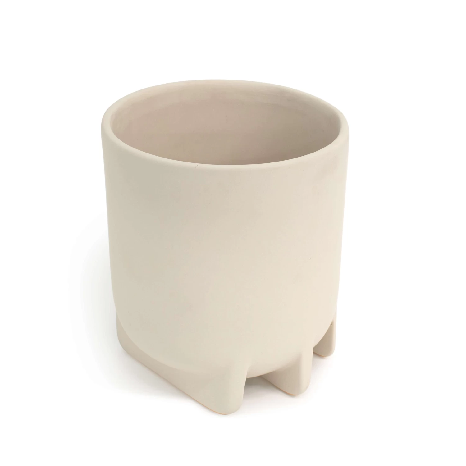 Zion Planter 20 X 22cm - Stone 3 Zion Planter 20 X 22cm - Stone - Image 3