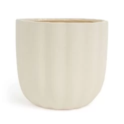 Kimba Planter 25 X 22cm - Antique White