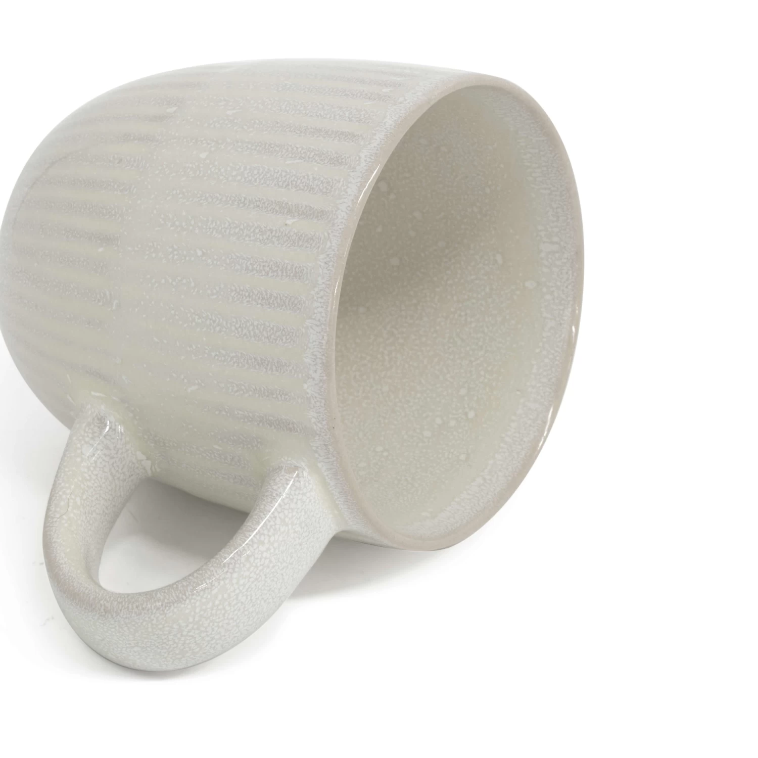 Bonnie Mugs 350mL - Set Of 4 - Stone 4 Bonnie Mugs 350mL - Set Of 4 - Stone - Image 4