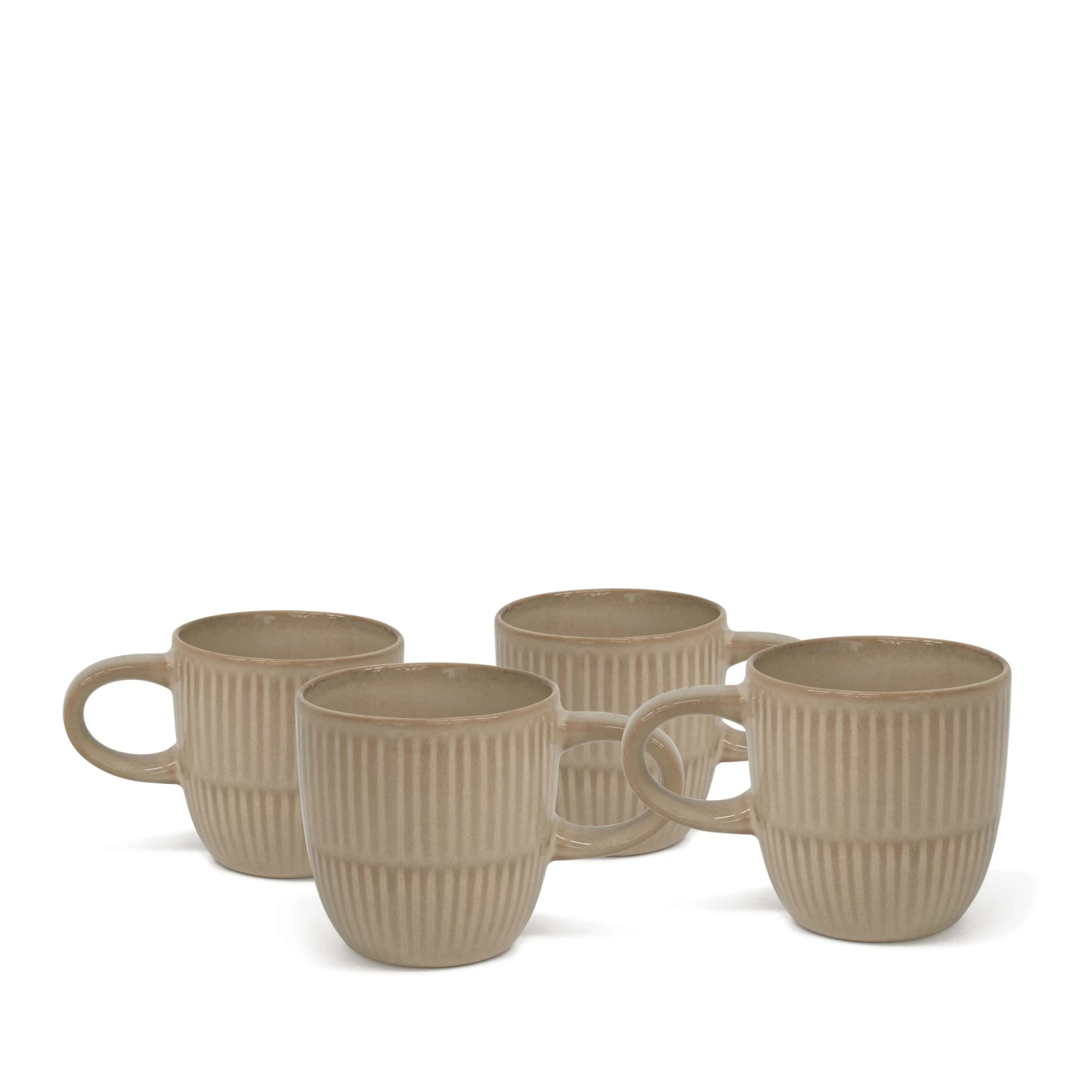Bonnie Mugs 350mL - Set Of 4 - Sand 1 Bonnie Mugs 350mL - Set Of 4 - Sand