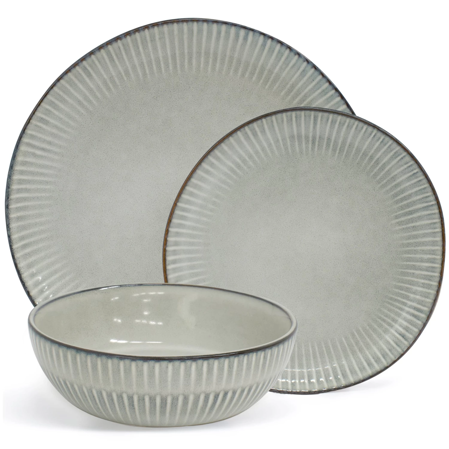 Bonnie 12 Piece Dinner Set - Blue 1 Bonnie 12 Piece Dinner Set - Blue