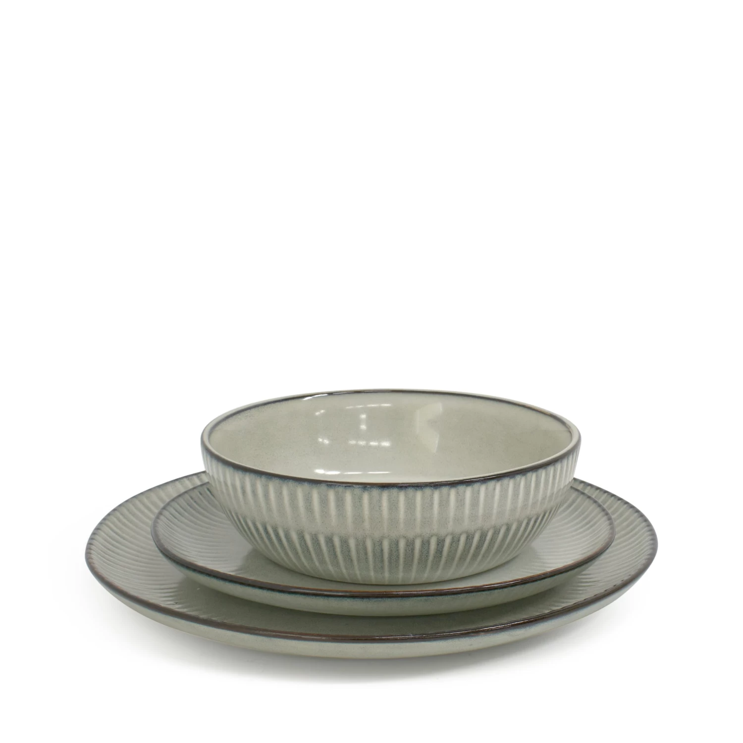 Bonnie 12 Piece Dinner Set - Blue 2 Bonnie 12 Piece Dinner Set - Blue - Image 2