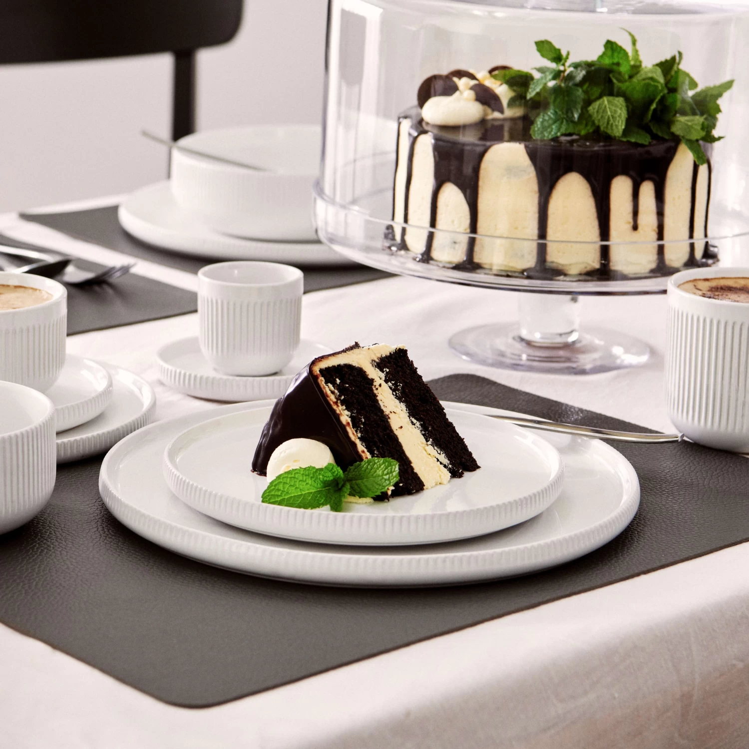 Brae Side Plate - White 3 Brae Side Plate - White - Image 3