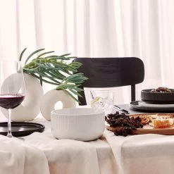 Brae Breakfast Bowls 15 X 8.5cm - Set Of 4 - White -Kitchen Sale Store images 2F57288K 9