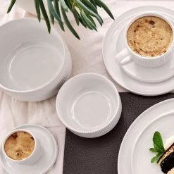 Brae Rice Bowls 12 X 6cm - Set Of 4 - White 9 Brae Rice Bowls 12 X 6cm - Set Of 4 - White -Kitchen Sale Store images 2F57289K 9