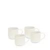 Brae Mugs 390mL - Set Of 4 - White
