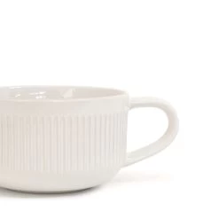 Brae Tea Cup & Saucer 290mL - White -Kitchen Sale Store images 2F57291 4 61666736 d246 41c6 b561 466a05e18b3b