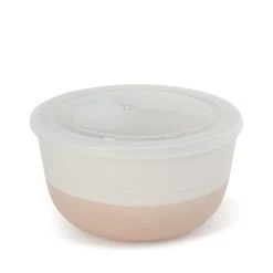 Kara Lunch2Go Bowl With Lid 15 X 8.5cm - Pink