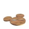 Disney Mickey Mouse Serving Board With Knife - Set Of 2