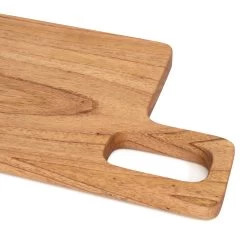 Pitch Serving Board With Handle 50 X 25cm - Natural -Kitchen Sale Store images 2F57508 3