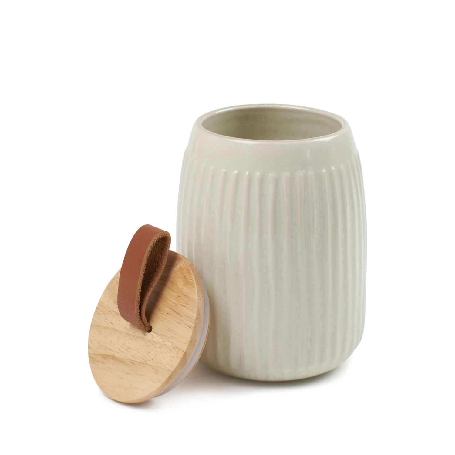 Albany Canister 10.5 X 14.5cm - Natural 3 Albany Canister 10.5 X 14.5cm - Natural - Image 3
