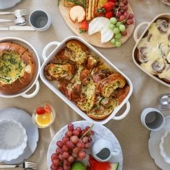 Albany Rectangular Baking Dish 43 X 23cm - White -Kitchen Sale Store images 2F57564 9