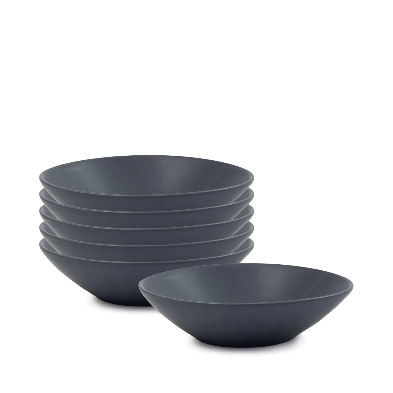 Frame Pasta Bowls 19 X 5cm - Set Of 6 - Ink 1 Frame Pasta Bowls 19 X 5cm - Set Of 6 - Ink