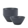 Frame Breakfast Bowls 15 X 7cm - Set Of 6 - Ink