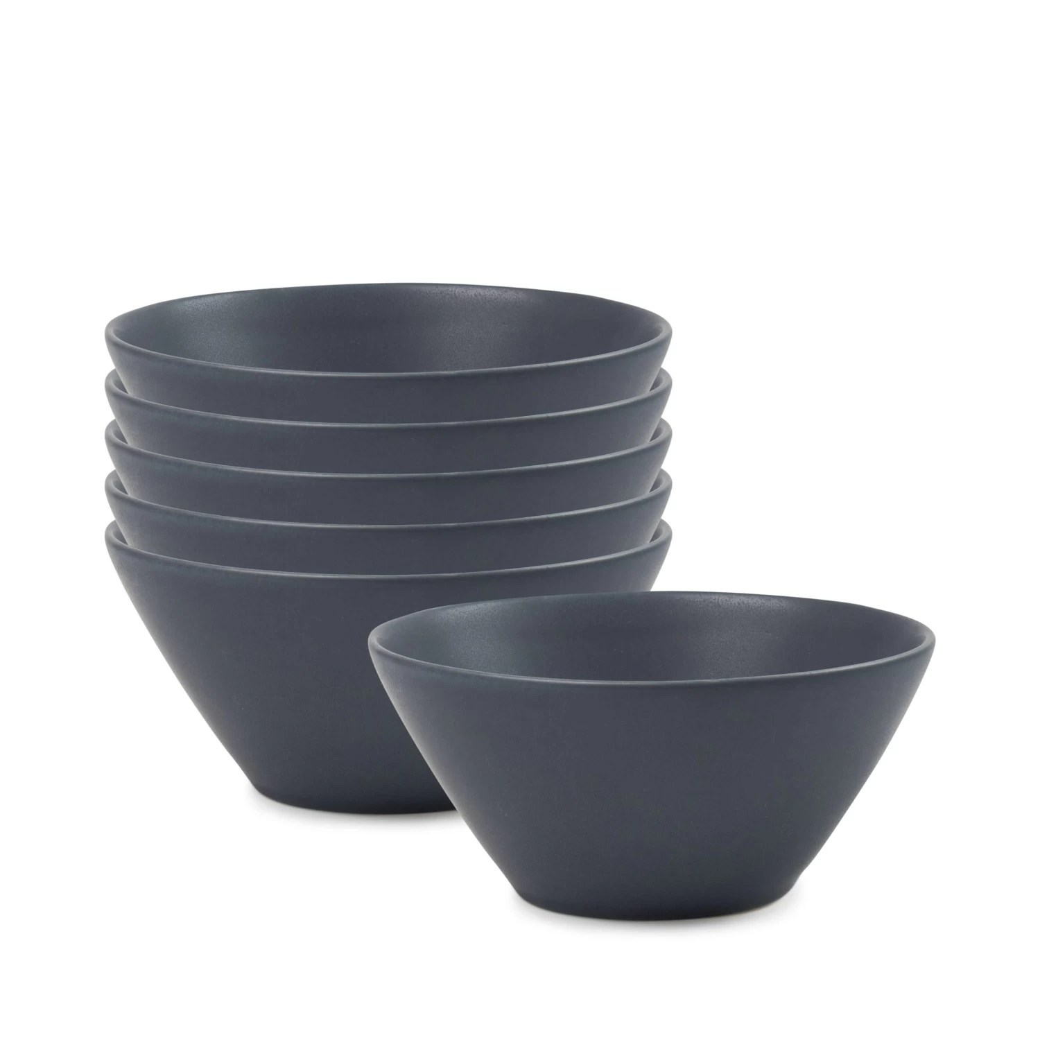 Frame Breakfast Bowls 15 X 7cm - Set Of 6 - Ink 1 Frame Breakfast Bowls 15 X 7cm - Set Of 6 - Ink