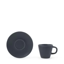 Frame Espresso Cups & Saucers 120mL - Set Of 6 - Ink -Kitchen Sale Store images 2F57602K 3
