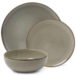 Maldo 12 Piece Dinner Set - Natural