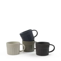 Rivlet Mugs 360mL - Set Of 4