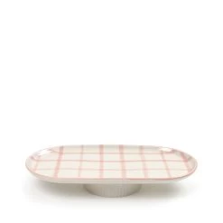 Tessa Footed Cake Plate 28 X 15cm