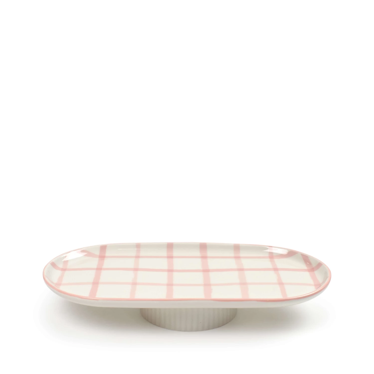Tessa Footed Cake Plate 28 X 15cm 1 Tessa Footed Cake Plate 28 X 15cm