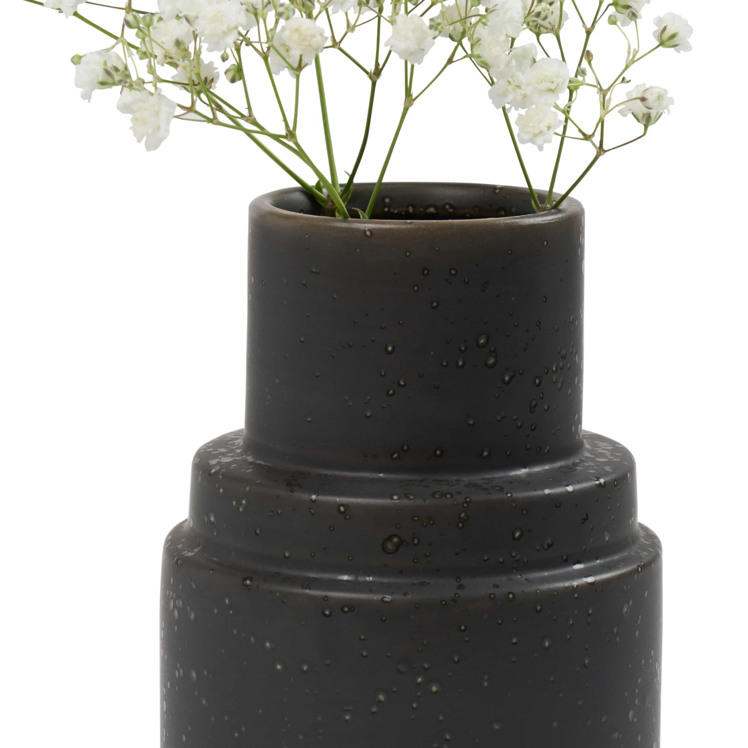 Koen Vase Set - 2 Pieces - Black 4 Koen Vase Set - 2 Pieces - Black - Image 4