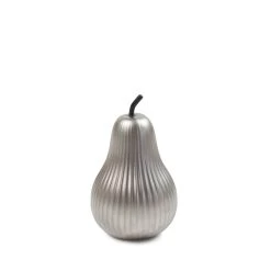 Arteriors Pear 6.5 X 10cm - Silver