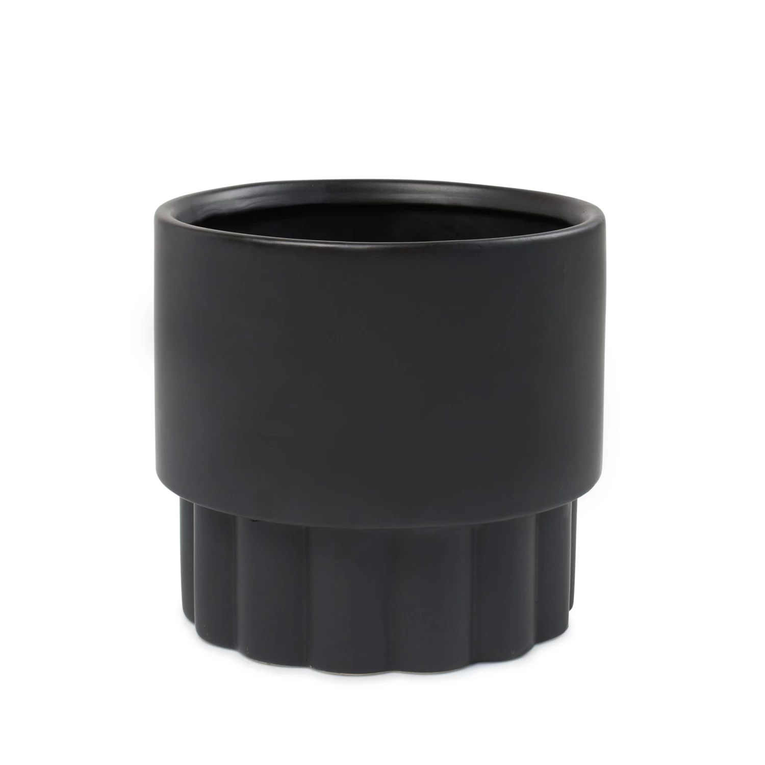 Ryan Planter - 2 Piece - Black 3 Ryan Planter - 2 Piece - Black - Image 3