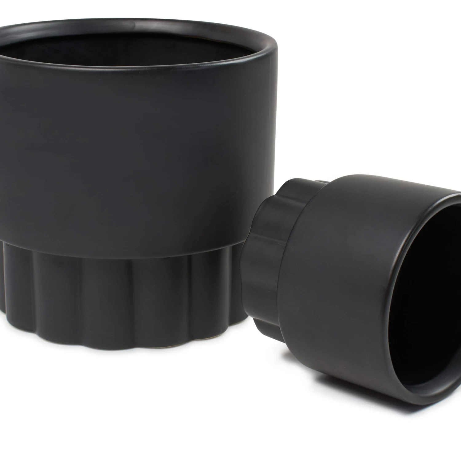 Ryan Planter - 2 Piece - Black 5 Ryan Planter - 2 Piece - Black - Image 5