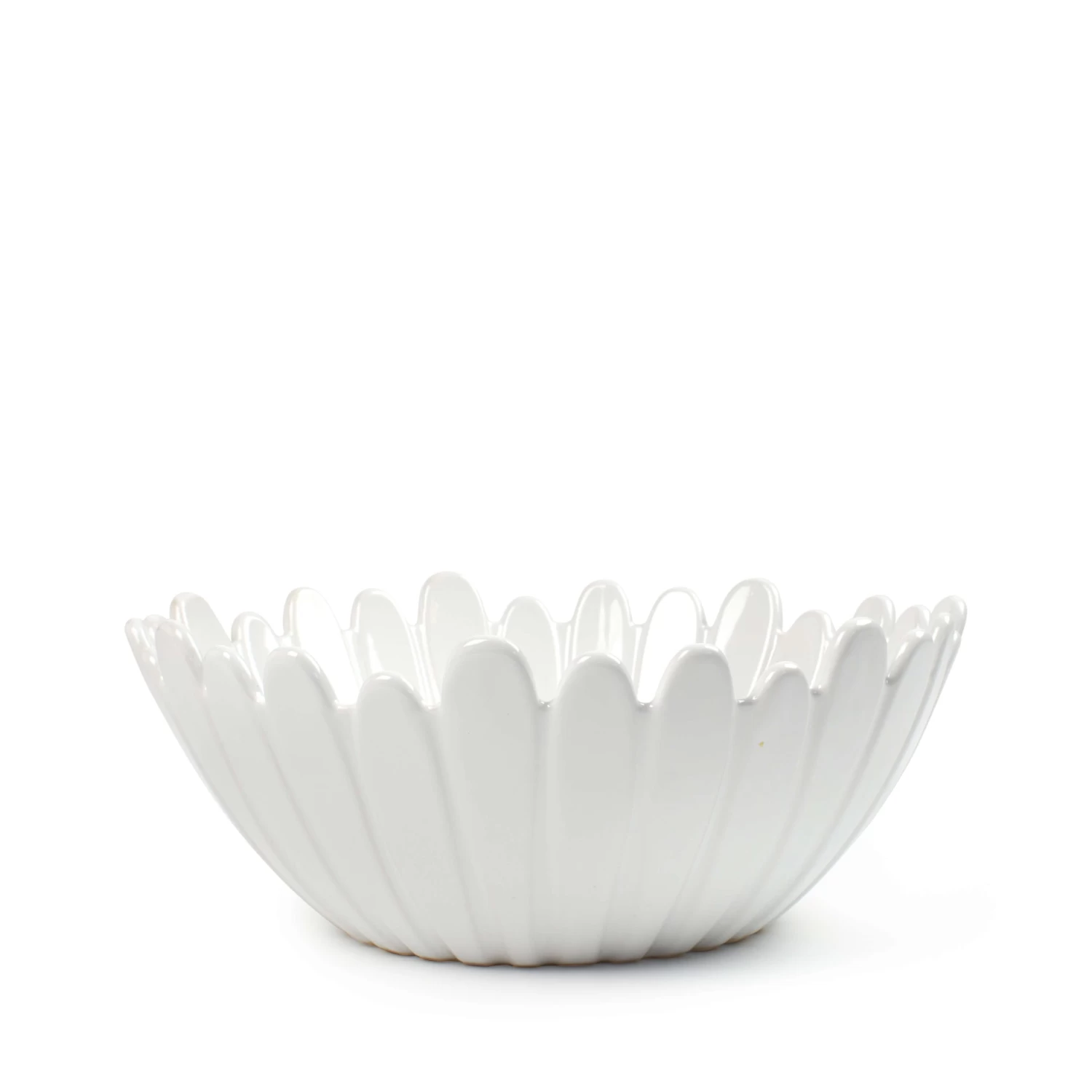 Odell Bowl 28.5 X 11cm - White 2 Odell Bowl 28.5 X 11cm - White - Image 2