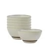 Shari Rice Bowls 12 X 6cm - Set Of 6 - Grey