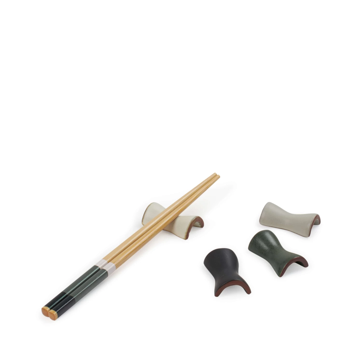 Shari Chopsticks & Holder - Set Of 4 2 Shari Chopsticks & Holder - Set Of 4 - Image 2