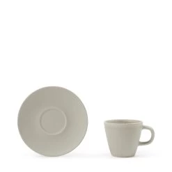 Frame Espresso Cups & Saucers 120mL - Set Of 6 - Celery -Kitchen Sale Store images 2F57865K 3
