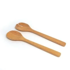 Dune Salad Server Set - 2 Piece - Natural