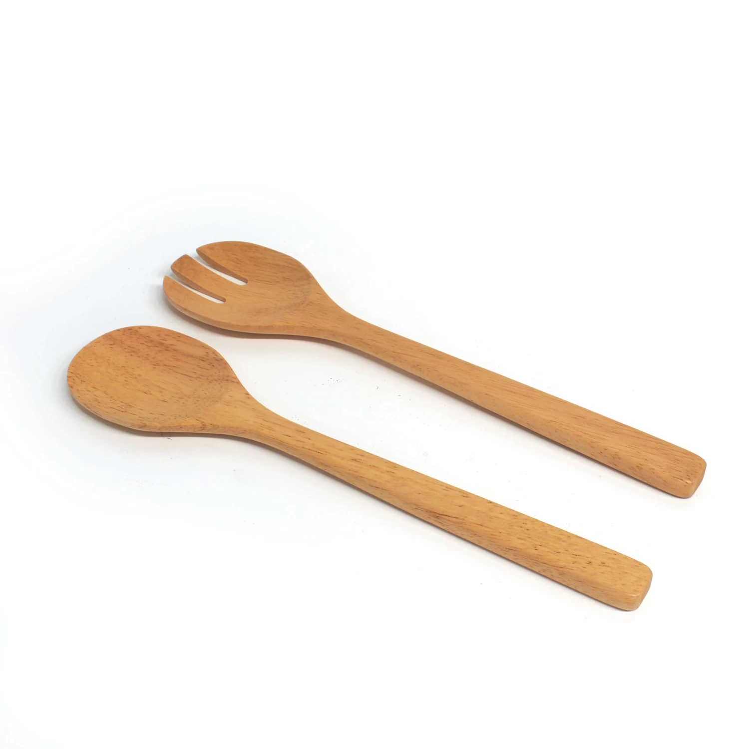 Dune Salad Server Set - 2 Piece - Natural 1 Dune Salad Server Set - 2 Piece - Natural